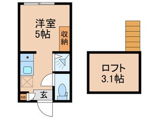 ハーモニーテラスルクス千川の物件間取画像